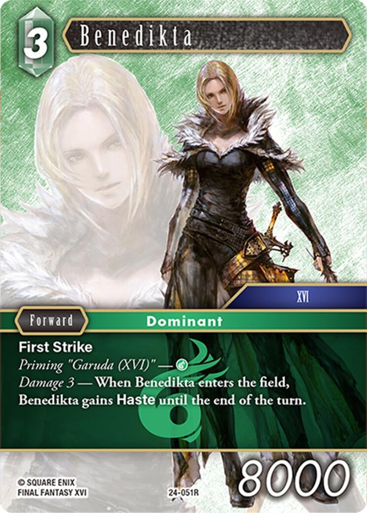 Image for Benedikta (Hidden Legends) (24-051R) - Final Fantasy TCG