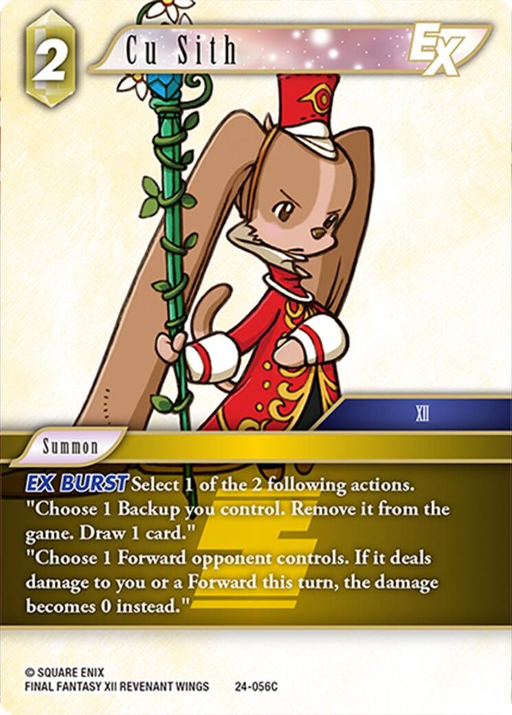 Image for Cu Sith (Hidden Legends) (24-056C) - Final Fantasy TCG