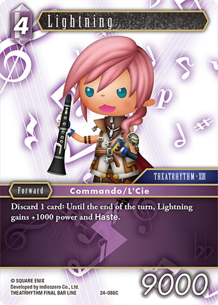 Image for Lightning (24-086C) (Hidden Legends) (24-086C) - Final Fantasy TCG