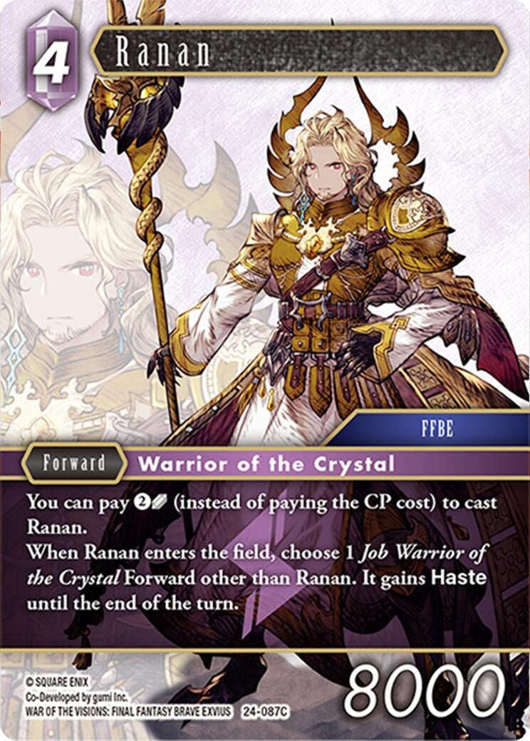 Image for Ranan (Hidden Legends) (24-087C) - Final Fantasy TCG