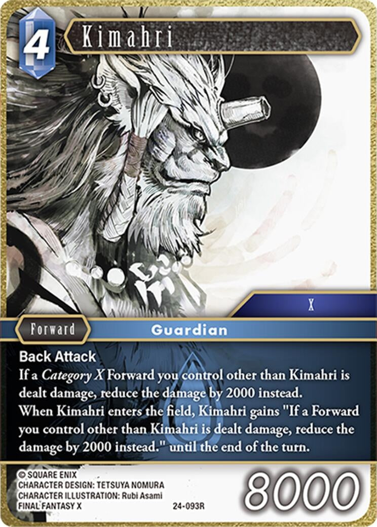 Image for Kimahri (Hidden Legends) (24-093R) - Final Fantasy TCG