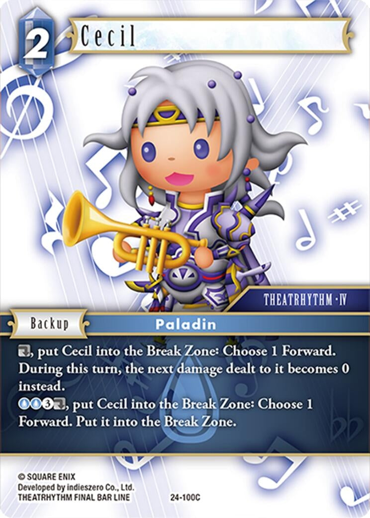 Image for Cecil (Hidden Legends) (24-100C) - Final Fantasy TCG