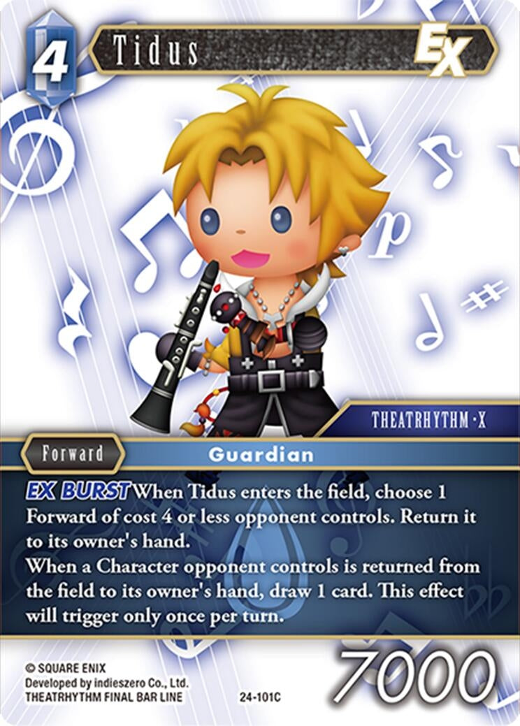 Image for Tidus (24-101C) (Hidden Legends) (24-101C) - Final Fantasy TCG