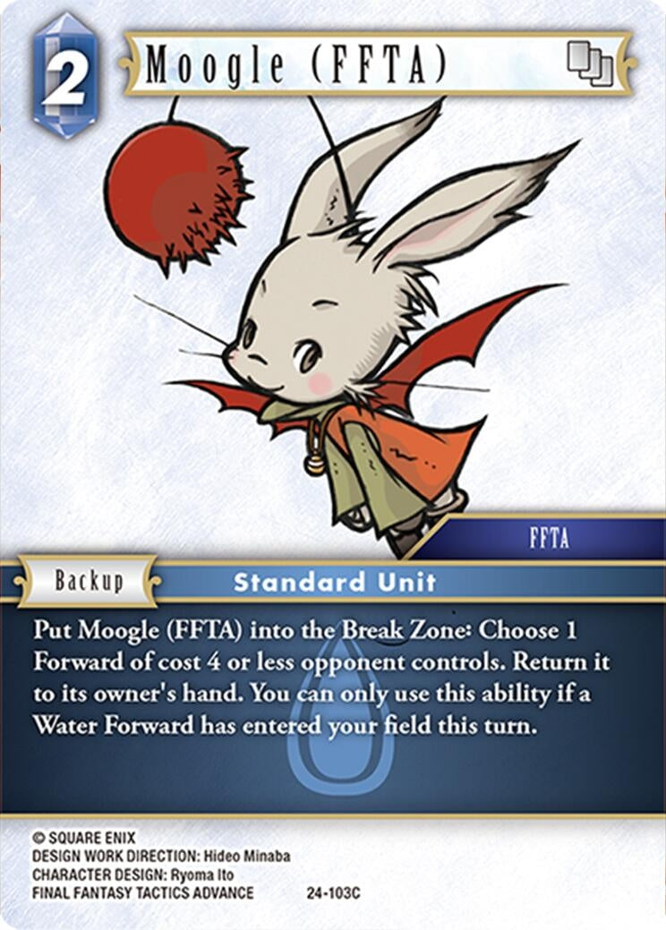 Image for Moogle (FFTA) (Hidden Legends) (24-103C) - Final Fantasy TCG