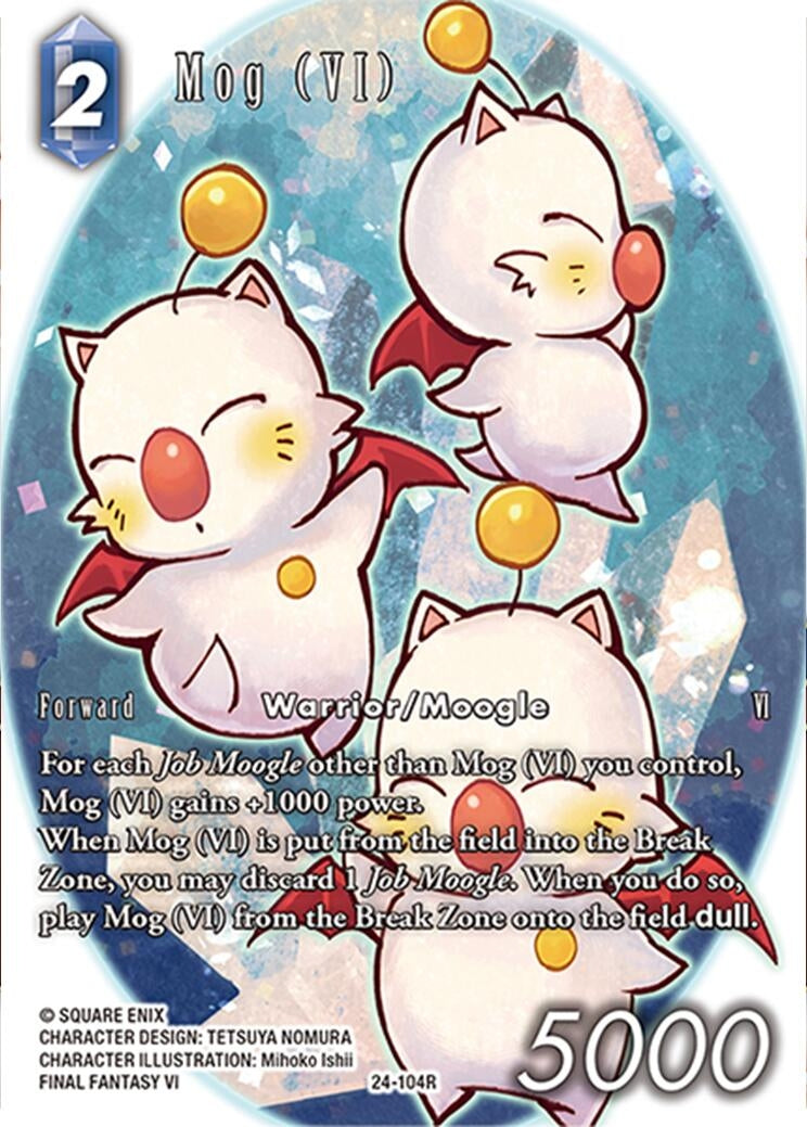 Image for Mog (VI) (Full Art) (Hidden Legends) (24-104R) - Final Fantasy TCG