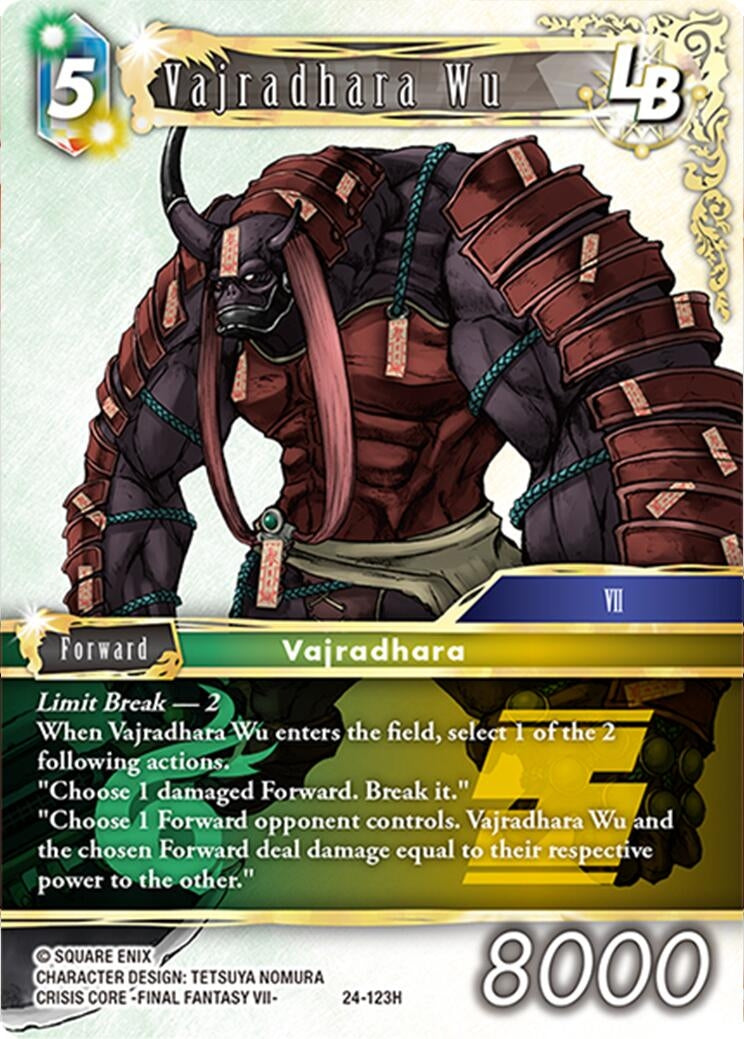 Image for Vajradhara Wu LB (Hidden Legends) (24-123H) - Final Fantasy TCG