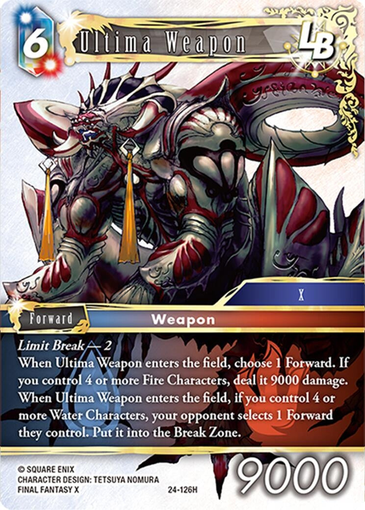 Image for Ultima Weapon LB (Hidden Legends) (24-126H) - Final Fantasy TCG