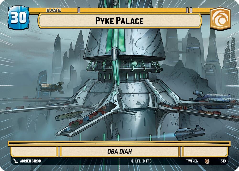 Image for Pyke Palace // Battle Droid (Hyperspace) (Twilight of the Republic) (519 // T03) - Star Wars: Unlimited