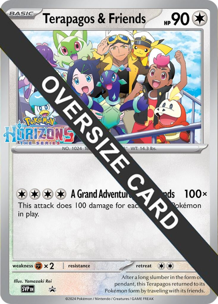 Image for Terapagos & Friends (Jumbo Cards) - Pokemon