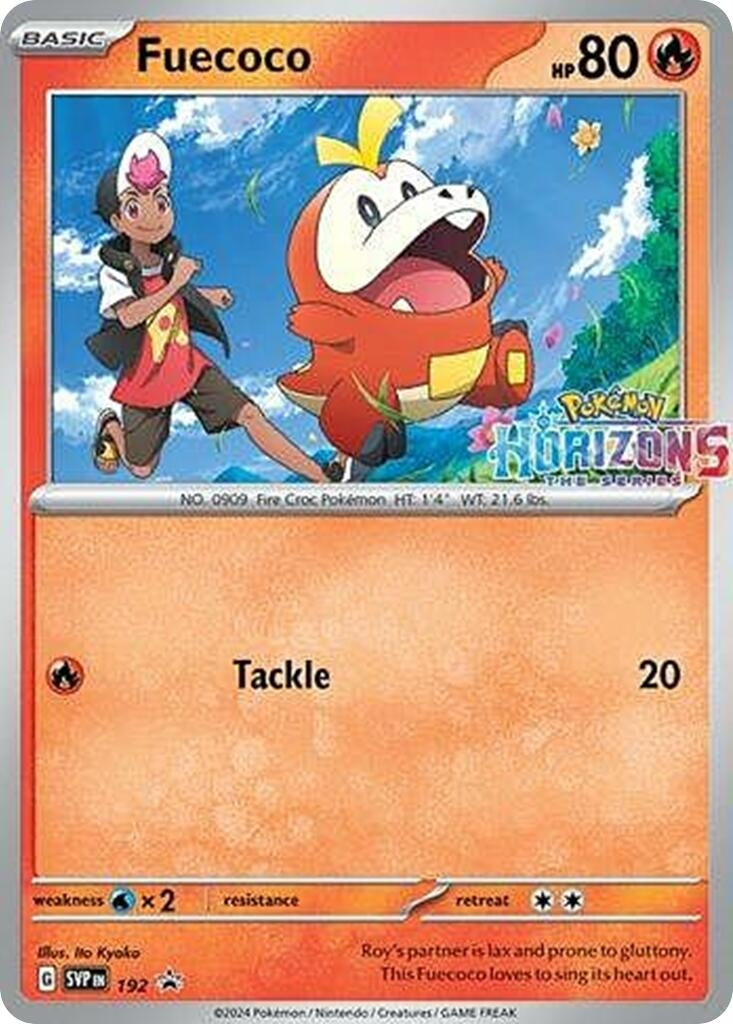 Image for Fuecoco (SV: Scarlet & Violet Promo Cards) (192) - Pokemon