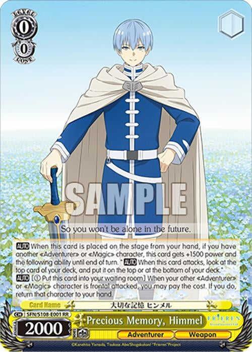 Image for Precious Memory, Himmel (Frieren: Beyond Journey’s End) (SFN/S108-E001 RR) - Weiss Schwarz