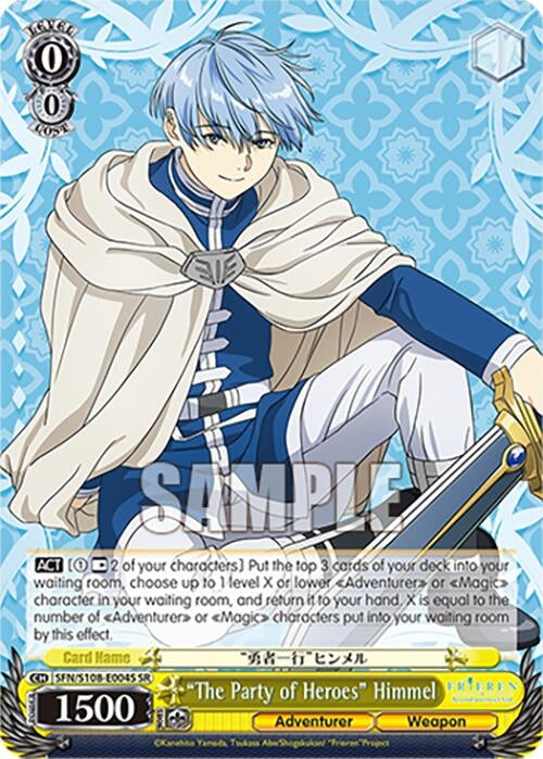 Image for "The Party of Heroes" Himmel (SR) (Frieren: Beyond Journey’s End) (SFN/S108-E004S SR) - Weiss Schwarz