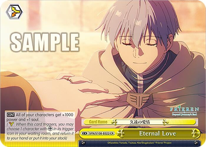 Image for Eternal Love (Frieren: Beyond Journey’s End) (SFN/S108-E022 CR) - Weiss Schwarz