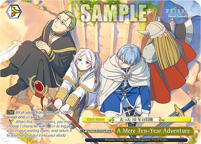 Image for A Mere Ten-Year Adventure (OFR) (Frieren: Beyond Journey’s End) (SFN/S108-E023OFR OFR) - Weiss Schwarz
