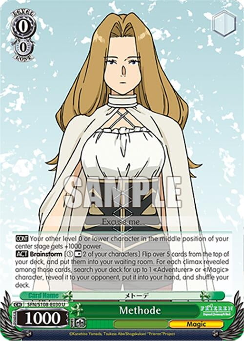 Image for Methode (Frieren: Beyond Journey’s End) (SFN/S108-E030 U) - Weiss Schwarz