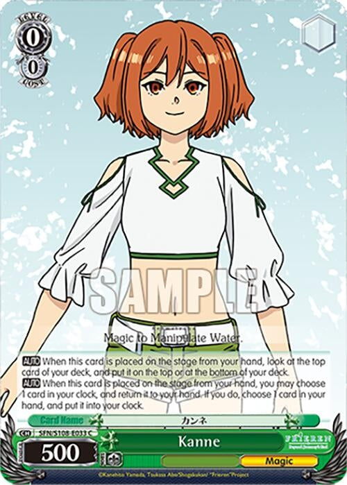 Image for Kanne (Frieren: Beyond Journey’s End) (SFN/S108-E033 C) - Weiss Schwarz