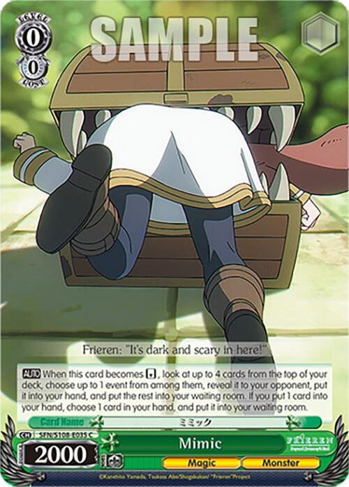 Image for Mimic (Frieren: Beyond Journey’s End) (SFN/S108-E035 C) - Weiss Schwarz