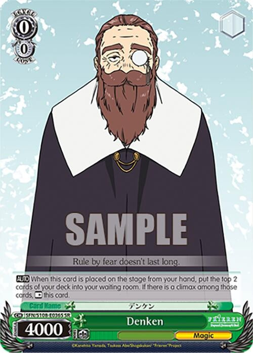 Image for Denken (SR) (Frieren: Beyond Journey’s End) (SFN/S108-E036S SR) - Weiss Schwarz