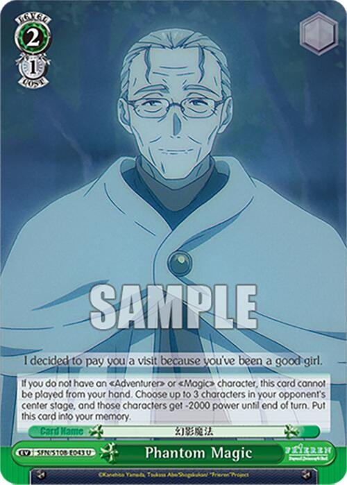 Image for Phantom Magic (Frieren: Beyond Journey’s End) (SFN/S108-E043 U) - Weiss Schwarz
