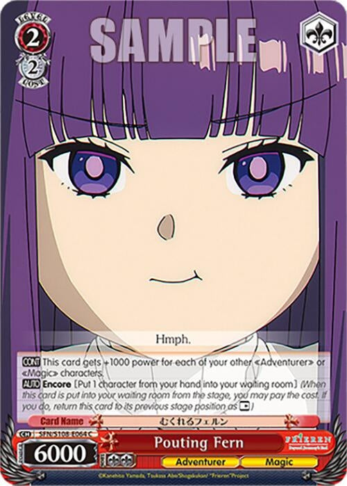 Image for Pouting Fern (Frieren: Beyond Journey’s End) (SFN/S108-E064 C) - Weiss Schwarz