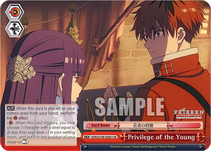 Image for Privilege of the Young (Frieren: Beyond Journey’s End) (SFN/S108-E067 CR) - Weiss Schwarz