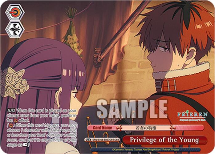 Image for Privilege of the Young (OFR) (Frieren: Beyond Journey’s End) (SFN/S108-E067OFR OFR) - Weiss Schwarz