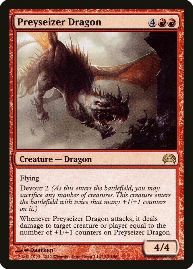 Image for Preyseizer Dragon (Planechase 2012) (50) - Magic: The Gathering