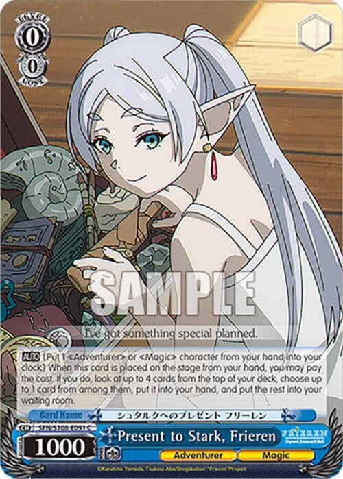 Image for Present to Stark, Frieren (Frieren: Beyond Journey’s End) (SFN/S108-E091 C) - Weiss Schwarz