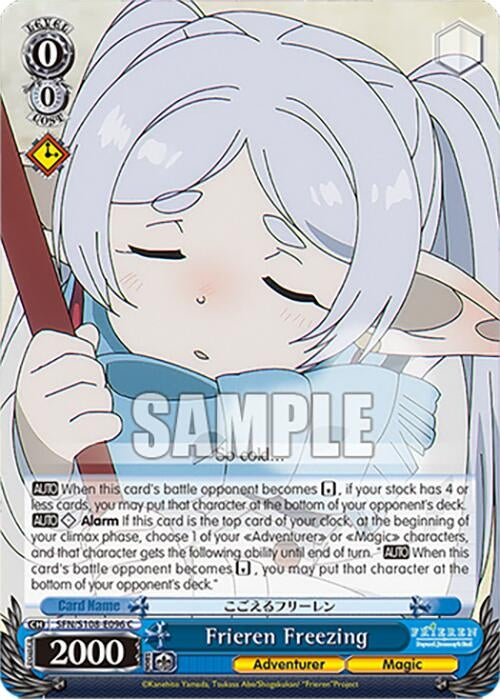 Image for Frieren Freezing (Frieren: Beyond Journey’s End) (SFN/S108-E096 C) - Weiss Schwarz