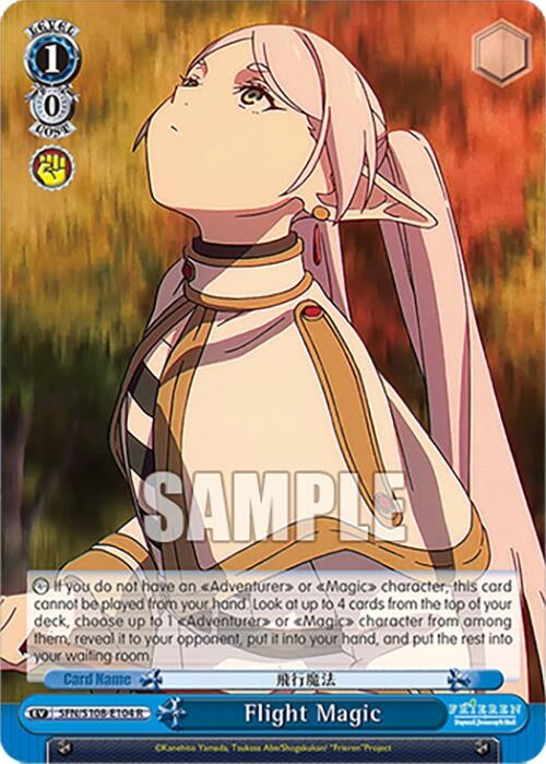 Image for Flight Magic (Frieren: Beyond Journey’s End) (SFN/S108-E104 R) - Weiss Schwarz