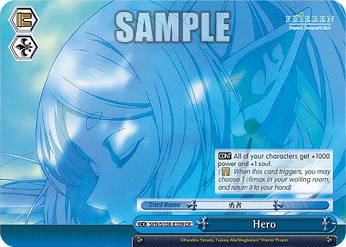 Image for Hero (Frieren: Beyond Journey’s End) (SFN/S108-E109 CR) - Weiss Schwarz