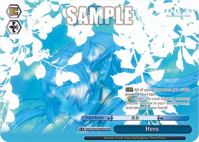Image for Hero (OFR) (Frieren: Beyond Journey’s End) (SFN/S108-E109OFR OFR) - Weiss Schwarz