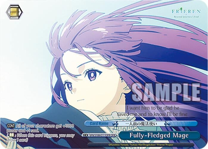Image for Fully-Fledged Mage (OFR) (Frieren: Beyond Journey’s End) (SFN/S108-E111OFR OFR) - Weiss Schwarz