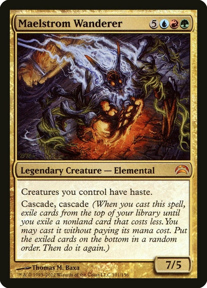Image for Maelstrom Wanderer (Planechase 2012) (101) - Magic: The Gathering