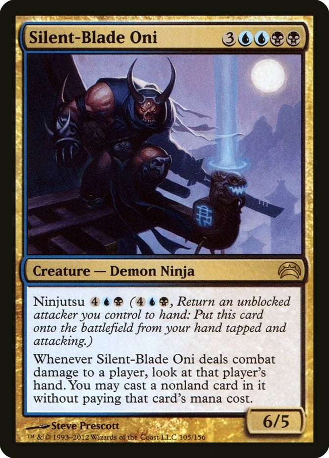 Image for Silent-Blade Oni (Planechase 2012) (105) - Magic: The Gathering