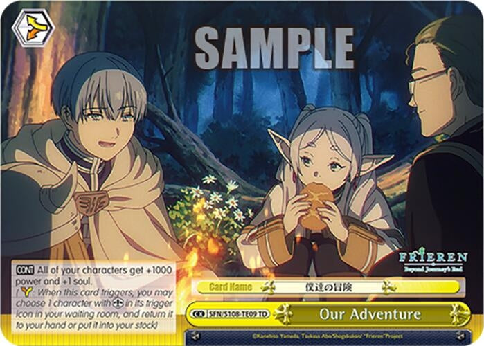 Image for Our Adventure (Frieren: Beyond Journey’s End) (SFN/S108-TE09 TD) - Weiss Schwarz
