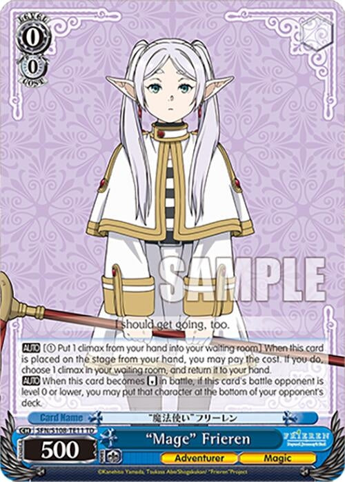 Image for "Mage" Frieren (Frieren: Beyond Journey’s End) (SFN/S108-TE11 TD) - Weiss Schwarz