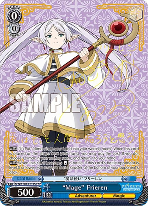 Image for "Mage" Frieren (SP) (Frieren: Beyond Journey’s End) (SFN/S108-TE11SP SP) - Weiss Schwarz