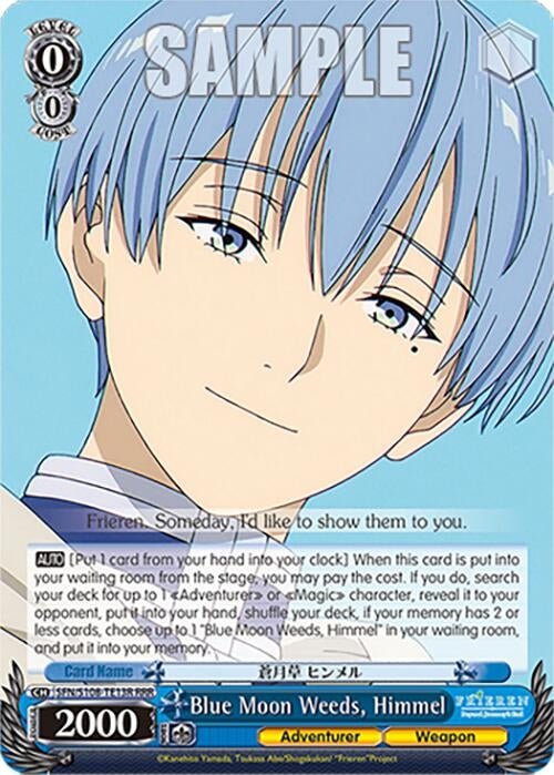 Image for Blue Moon Weeds, Himmel (RRR) (Frieren: Beyond Journey’s End) (SFN/S108-TE13R RRR) - Weiss Schwarz