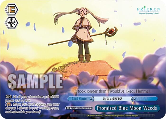 Image for Promised Blue Moon Weeds (OFR) (Frieren: Beyond Journey’s End) (SFN/S108-TE20OFR OFR) - Weiss Schwarz