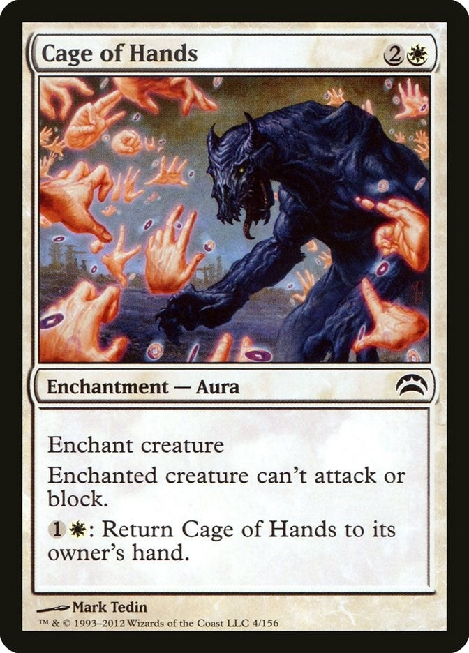 Image for Cage of Hands (Planechase 2012) (4) - Magic: The Gathering