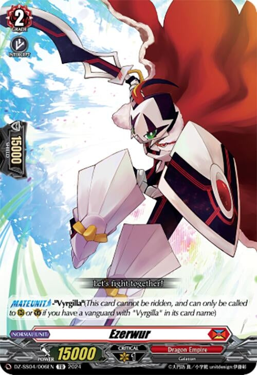 Image for Ezerwur (DZ-SS04: Special Series Stardust Blade) (DZ-SS04/006EN) - Cardfight Vanguard