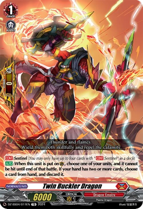 Image for Twin Buckler Dragon (DZ-SS04: Special Series Stardust Blade) (DZ-SS04/011EN) - Cardfight Vanguard