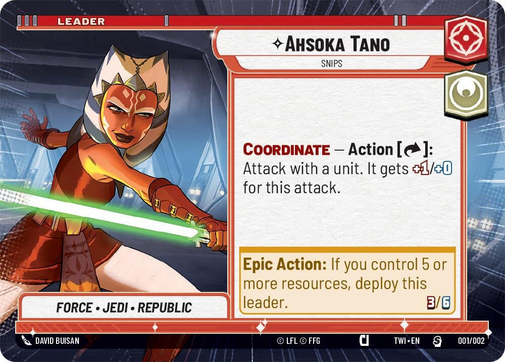 Image for Ahsoka Tano - Snips (Hyperspace) (Prerelease Promos) (001/002) - Star Wars: Unlimited