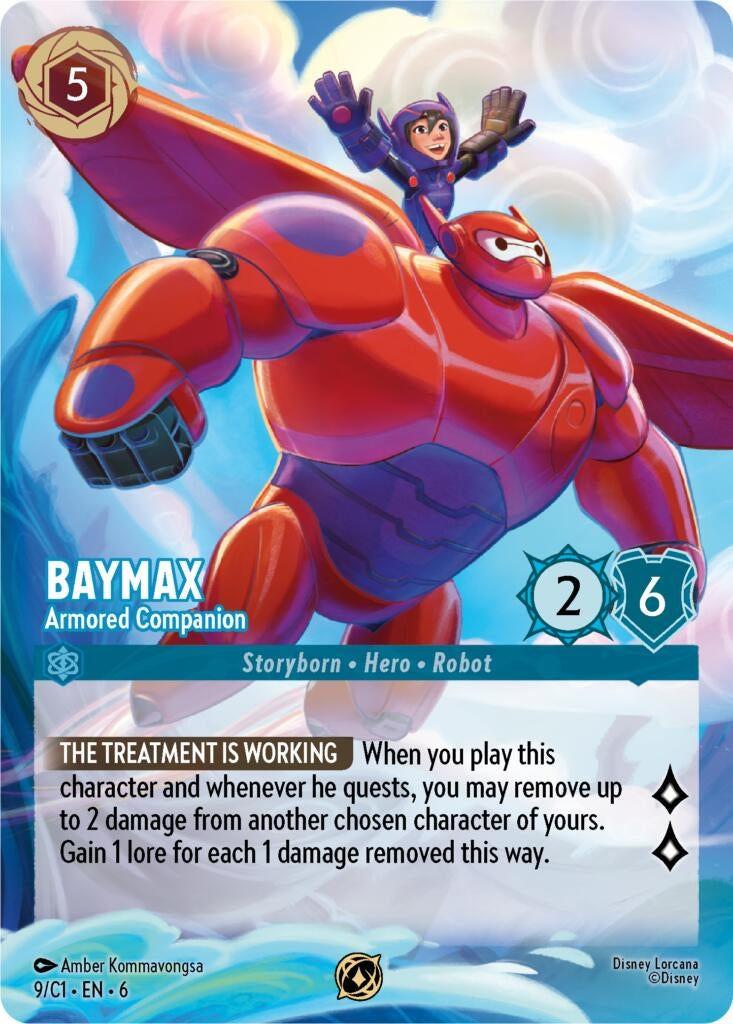 Image for Baymax - Armored Companion (Disney Lorcana Promo Cards) (9) - Disney Lorcana