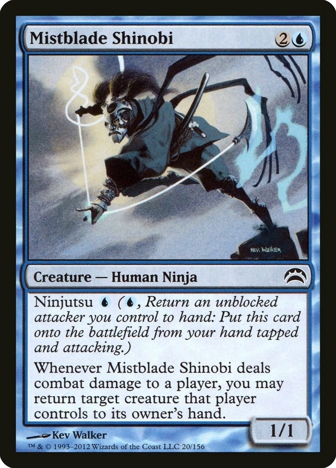 Image for Mistblade Shinobi (Planechase 2012) (20) - Magic: The Gathering