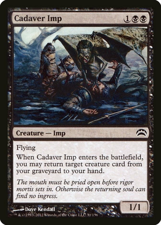 Image for Cadaver Imp (Planechase 2012) (31) - Magic: The Gathering