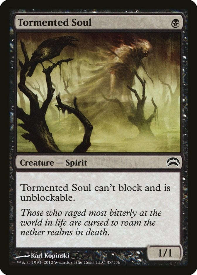 Image for Tormented Soul (Planechase 2012) (38) - Magic: The Gathering
