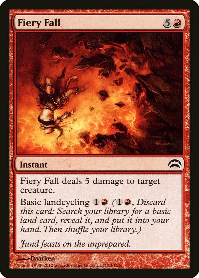 Image for Fiery Fall (Planechase 2012) (43) - Magic: The Gathering