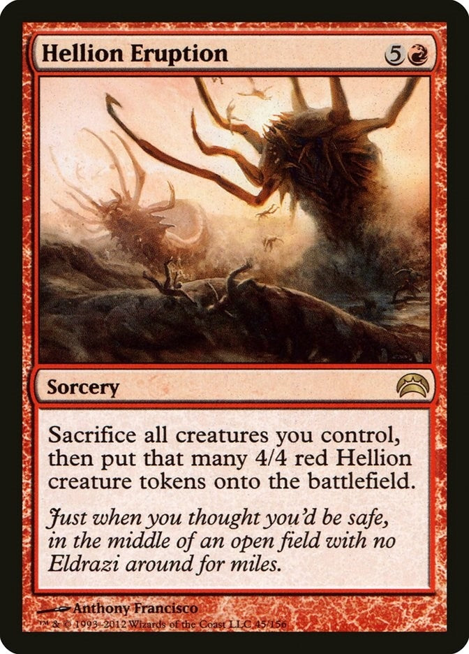Image for Hellion Eruption (Planechase 2012) (45) - Magic: The Gathering